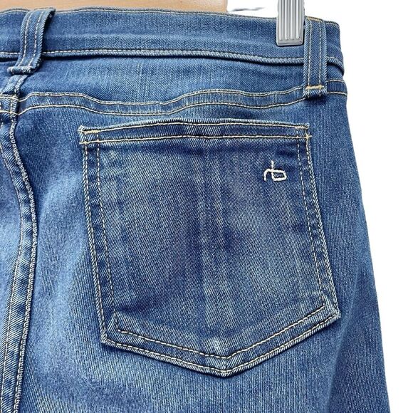 Rag & Bone Cate Mid Rise Skinny Jeans Women’s Size 27 | 4 Joshua Mid Indigo Wash - Picture 10 of 14